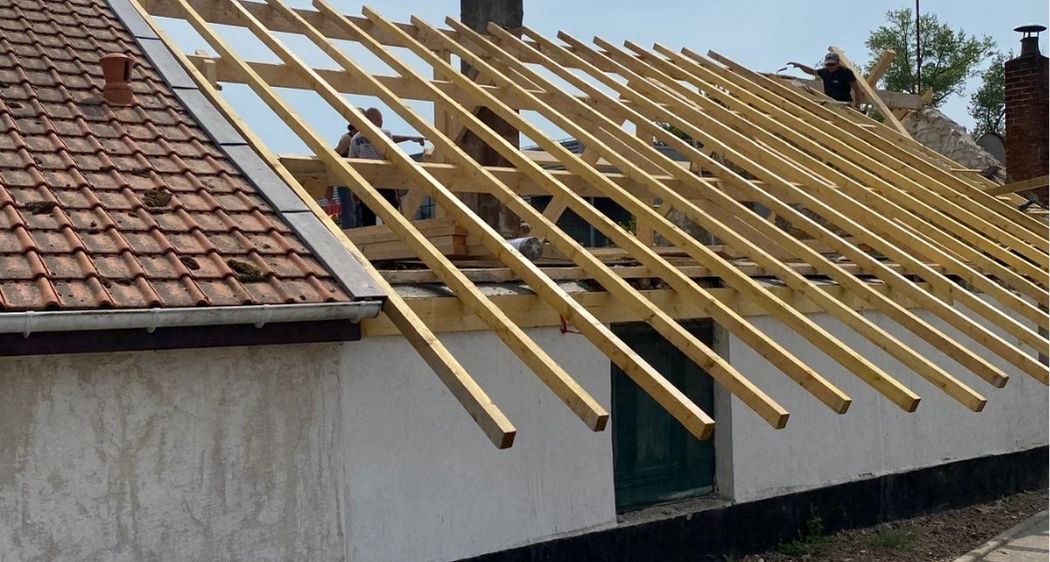 Construction de charpente bois neuve