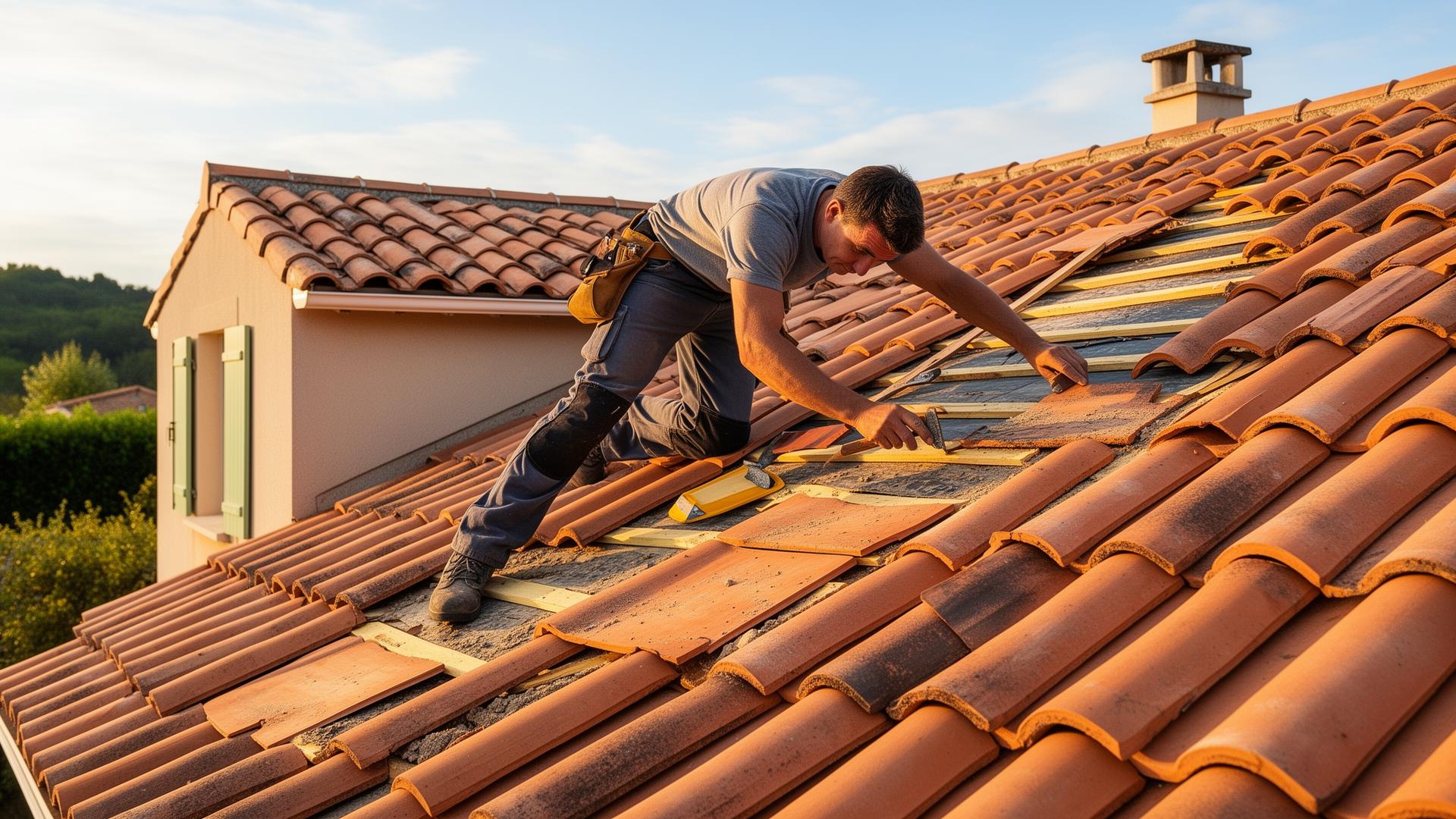 Réparation de toiture